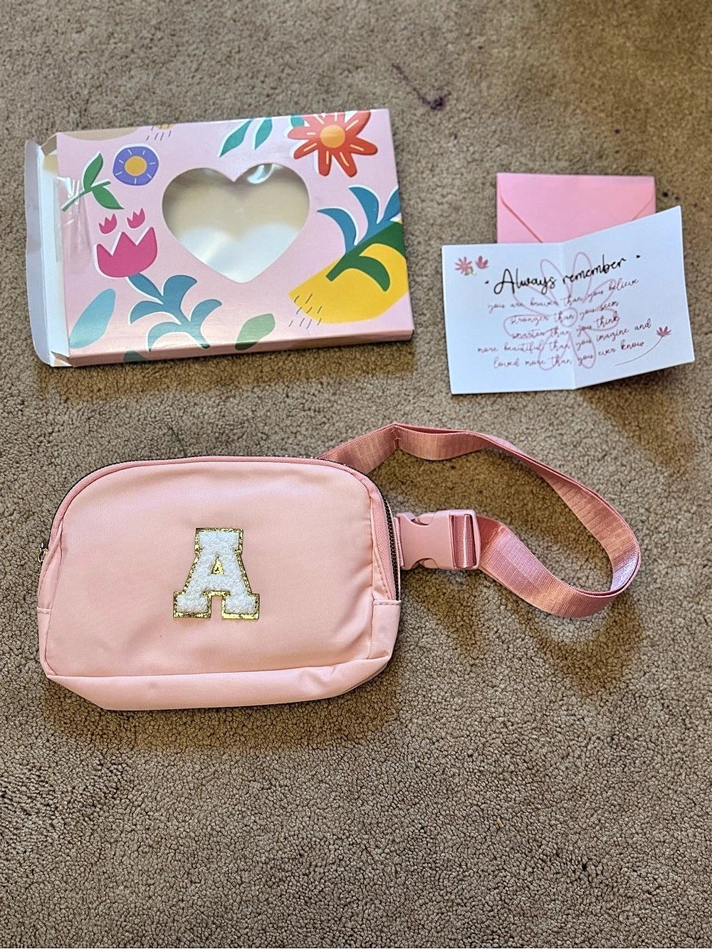 Pink Crossbody Bag - Girl - NWT
